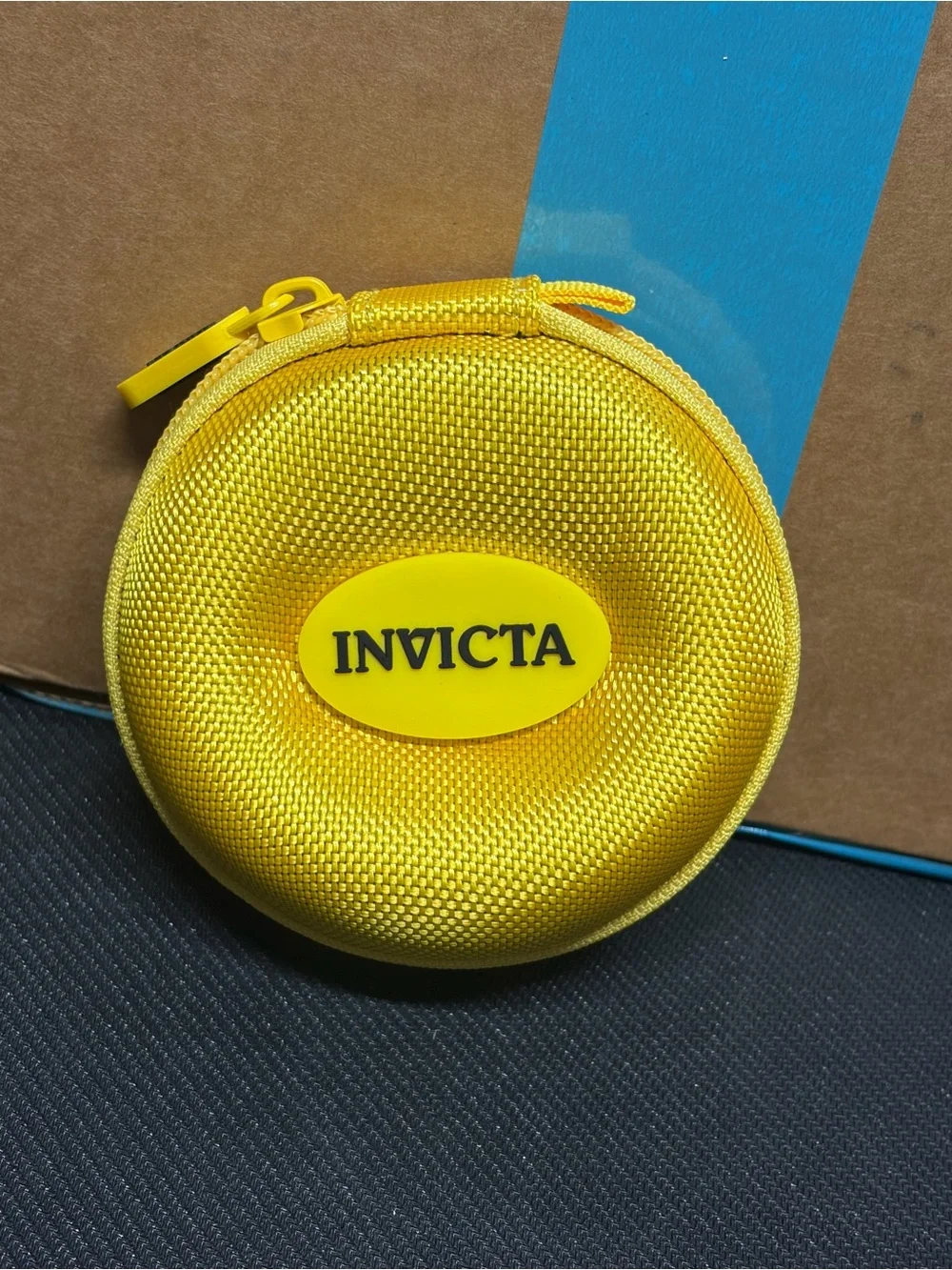 Invicta Men’s Pro Diver Meridian 46mm Yellow Dial Watch (Model: 001-GA-M-101)
